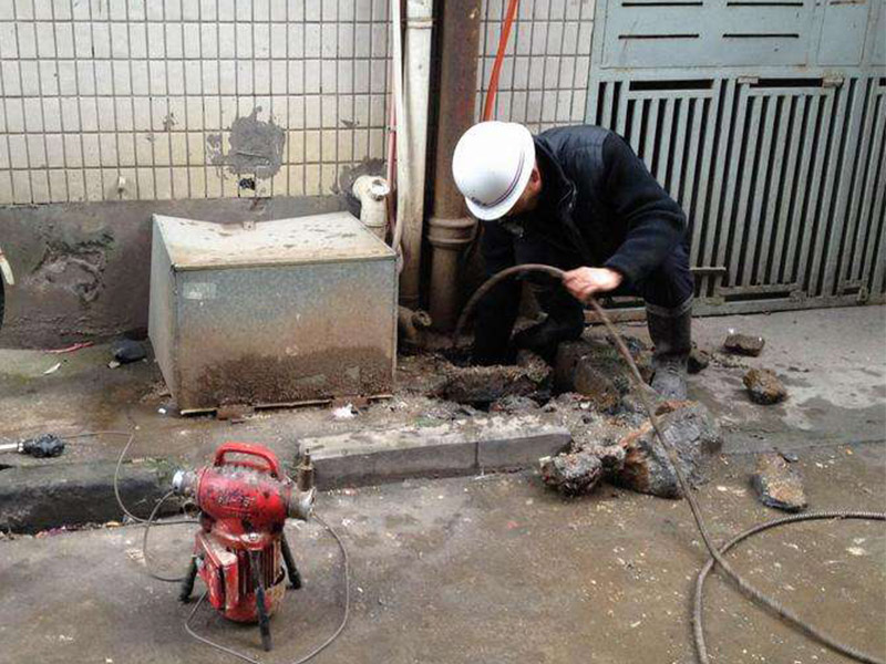 克山疏通下水道-洗菜池疏通