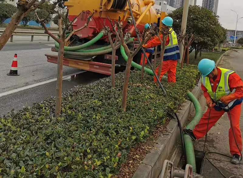 克山市政管道清淤